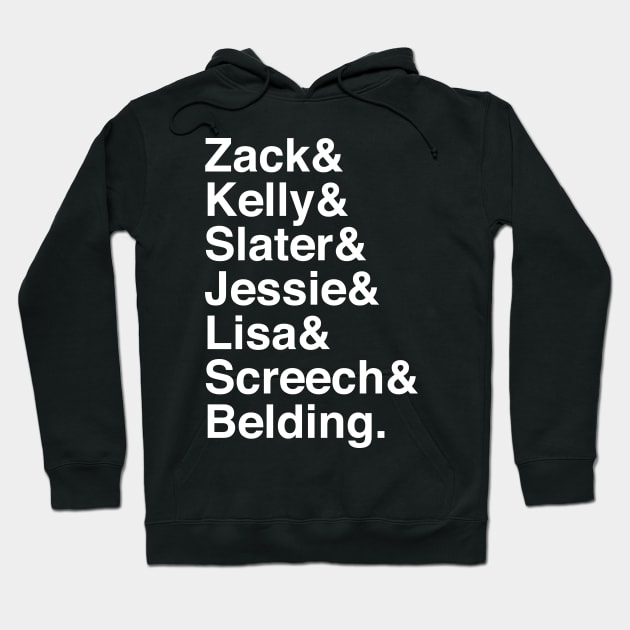 Saved By The Bell Hoodie by goodwordsco